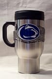Penn State Nittany Lions NCAA Pewter Stainless Steel Travel Mug