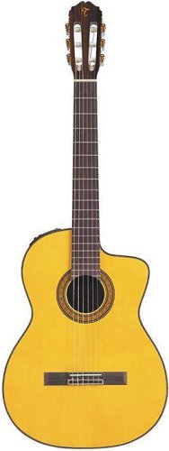 Childrens Toyshop  Musical Instruments : Takamine EC132SC Classical Cutaway Nylon String Acoustic-Electric Guitar