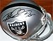 Rod Woodson autographed Football Mini Helmet (Oakland Raiders)