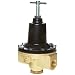 Dixon 11-009-081 Norgren Series Brass Water Pressure T Handle Regulator with Gauge, 27.5 GPM, 1" Port Size, 400 PSI