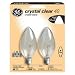 GE Candelabra Base Light Bulb, 40 Watts, Pack Of 2