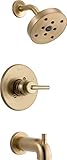 Delta Faucet T14459-CZ Triassic, 14 Series MC Tub/Shower Trim, Champagne Bronze [並行輸入品]