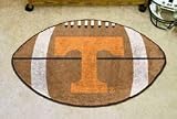 NCAA TENNESSEE VOLUNTEERS FOOTBALL SHAPED DOOR MAT RUG