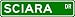 SCIARA Street Sign ~ Personalized Family Lastname Sign ~ Gameroom, Basement, Garage S...