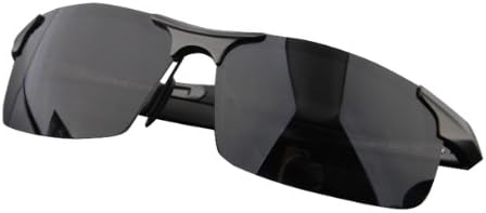 Herebuy - Cool Polarized Fishing Sunglasses for Men Cycling Sunglasses-FL8177 (Gray)