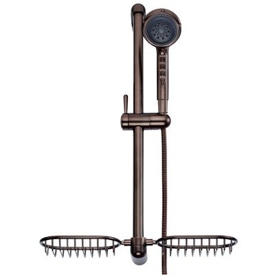 Danze D464602RB Three Function Personal Shower Kit On 24-Inch Slide Bar, Oil Rubbed Bronze