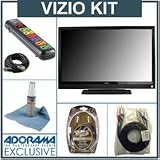 Vizio VL320M 32 1080P Full HD LCD TV Kit  with 6 HD MI Male to HDMI Male Cable 6 RCA to RCA Component Video Super Cable 6 Digital Audio Optical Super Cable Monster Screen Clean Monster AV 600 6 Outlet PowerStrip with Surge Protection  555 Joules