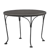 24" Round Mesh End Table from Woodard
