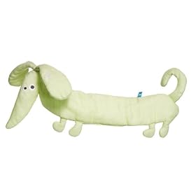 Wallaboo Filou Dog Animal Comforter (Green)