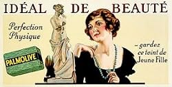 PALMOLIVE SOAP ~ VINTAGE FRENCH ADVERTISING POSTER(Size 11"x17")