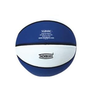 Tachikara 2-Tone Rubber Basketball (Intermediate Size) by 
