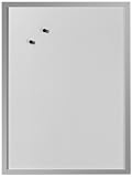 Produkt-Bild: Herlitz 10524627 Whiteboard und Magnettafel, 40 x 60cm, wei&szlig; mit silbernen Holzrahmen