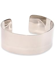 Giuseppe Zanotti Silver Finish Cuff Bracelet