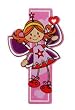 Self Adhesive Wooden Fairy Letter I by The Toy Workshop