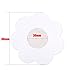 Lady Up Womens Multi Shaped Adhesive No Show Disposable Breast Petal Pasties - Pack of 10 (Flower)