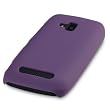 Etui Caoutchout�e pour Nokia Lumia 610 - Solide Violet, Qubits Emballage de D�tail