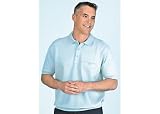 Windham Pointe Popcorn Solid Banded Bottom Polo