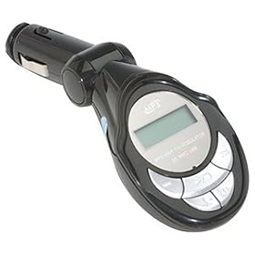 Wireless MP3 WMA FM Modulator SD Slot by Machspeed