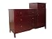AFG Molly 6 Drawer Dresser - Cherry