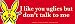 Happy Bunny - I Like You Uglies But Dont Talk To Me - Bumper Sticker