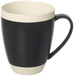 Stylish Black & White Porcelain Mug