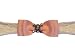 Pirate Skull Bow on Lace Headband