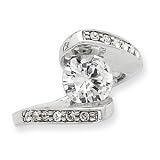 Sterling Silver Cubic Zirconia Ring