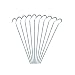 10T Zelt-Hering Set PEG IT 10RD-25SV, silber, 25 cm