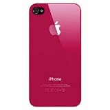 HOT PINK Hard Apple iPhone 4G Case