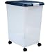 Iris MP-12-NAVY Airtight Pet Food Container, Navy Blue, 69 Quarts