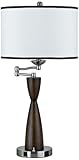 IMAGE OF Connection Power Outlet Swing Arm Desk Lamp