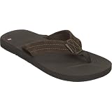 QUIKSILVER Carver Suede Mens Sandals - Dark Brown