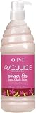 O.P.I Avojuice ginger lily hand & body lotion NEW!
