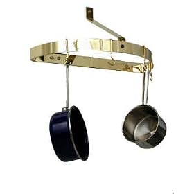 Half Circle Wall Mount Pot Rack by Enclume
