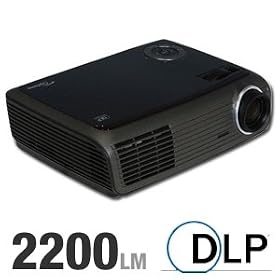 Optoma EP721 - DLP projector - 2200 ANSI lumens - SVGA (800 x 600) - 4:3 - standard lens
