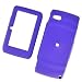 Sharp Sidekick LX 2009 T-Mobile Rubberized Snap On Protector Hard Case Cover Purple