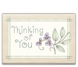 Thinking of You Frame Wood Mounted Stamp