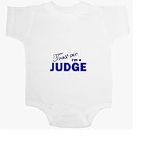 Trust Me I'm a Judge Baby Ultrasoft Onesie