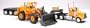 New Ray Die-Cast Truck Replica - Kenworth W900 with Front Loader, 1:32 Scale, Model# SS-11295