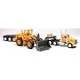 New Ray Die-Cast Truck Replica - Kenworth W900 with Front Loader, 1:32 Scale, Model# SS-11295