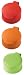 Copco Small Bag Cap Kit for Coverering and Sealing Your Bags For Easy & Fresh Storaging (Red, Orange, Green)
