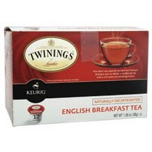 Twinings English Breakfast Decaf Tea Keurig K-Cups, 72 Count