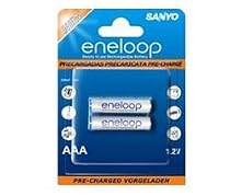 Eneloop AAA 2 Pack Batteries