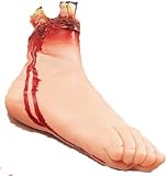NEW CUT OF SEVERED FOOT HALLOWEEN HORROR PRACTICAL JOKE