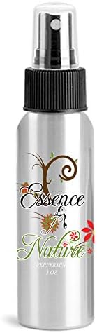 Aromatherapy Room and Body Spray- 100% Pure Essential Oils- Peppermint 3 oz.