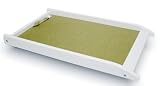 White Cot and Cotbed changing unit