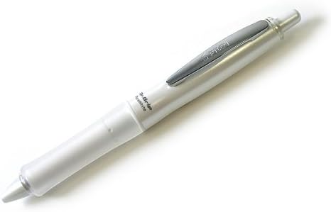 PILOT Dr. Grip Pure White Dual Layer Grip Ballpoint Pen - 0.7 mm - White Accent Body (BDGPW80F-NC)