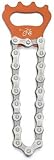Recycled Bike Chain Bottle Opener - Orange - B001P4ETI4