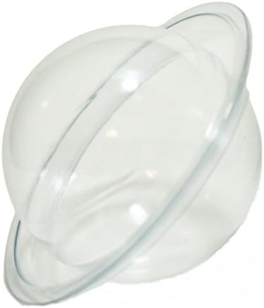 Bath Bomb Molds, Clear Plastic Reusable, Medium Sized, 1 3/4 Inch Diameter, 12 Sets