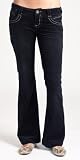 Wallflower Junior Corduroy 5 pocket Bootcut Jean in Black